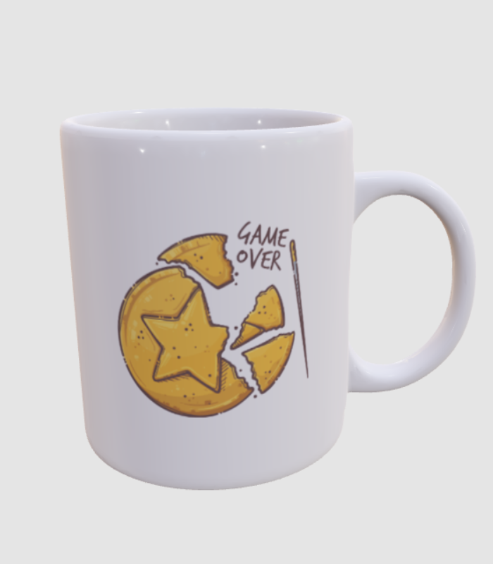 Caneca Game Over -  Round 6 Dorama